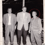 Johnny Bouffard avec Jean Béliveau