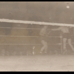 Johnny Bouffard en combat