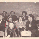 Fernande Dorion fiancée à Johnny Bouffard