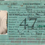 Licence de la Commission Sportive et Athlétique de 1947