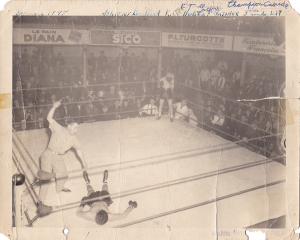 Combat championnat canadien Johnny Bouffard contre Hubert Gagné
