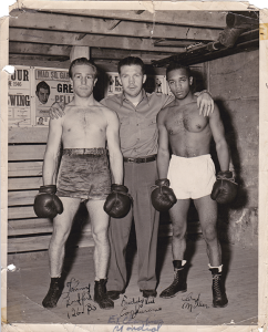 Johnny Bouffard avec Freddy Red Coquerane et Clint Miller