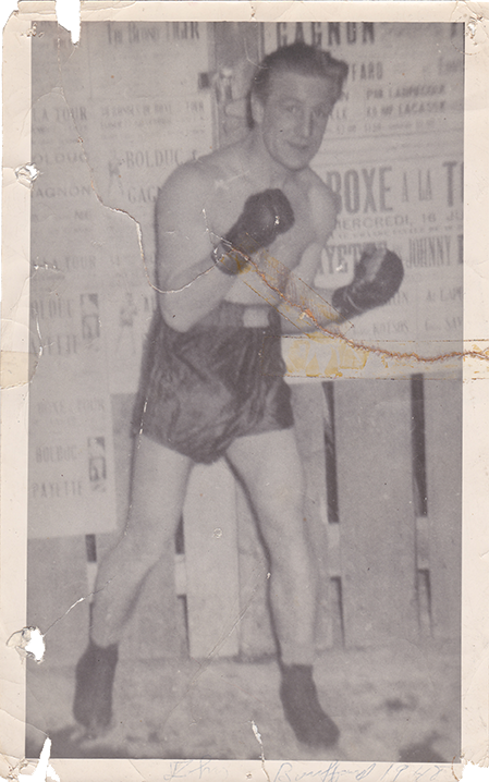 Johnny Bouffard en 1948