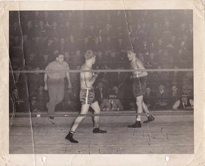 Combat Johnny Bouffard contre Raymond Daoust 3 octobre 1946