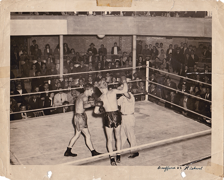 Combat Johnny Bouffard contre Jean Richard
