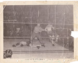 Combat titre aspirant Johnny Bouffard contre Jean Richard