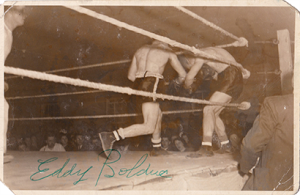 Combat Johnny Bouffard contre Eddy Bolduc