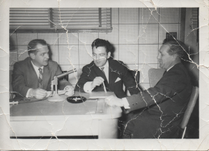 Johnny Bouffard en entrevue à station de Thetford Mines