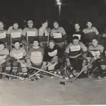 Johnny Bouffard dans une ligue de hockey