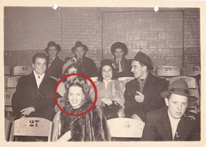 Fernande Dorion fiancée de Johnny