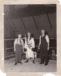 Johnny Bouffard avec Paul St Laurent et Jos Légaré